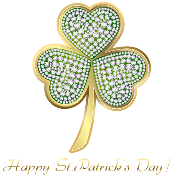 This png image - St Patricks Day Gold Shamrock PNG Clip Art Image, is available for free download