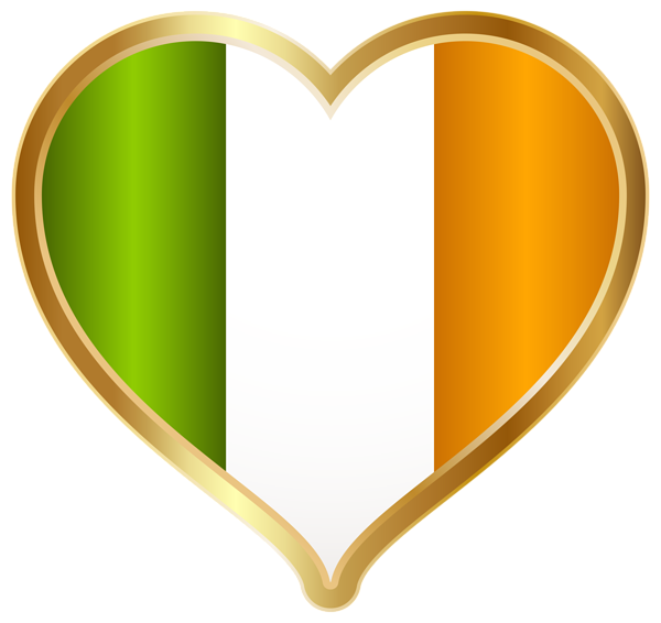 This png image - St Patricks Day Irish Heart PNG Clip Art Image, is available for free download