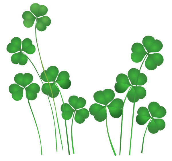 This png image - St Patricks Day Shamrocks Decor PNG Clipart, is available for free download
