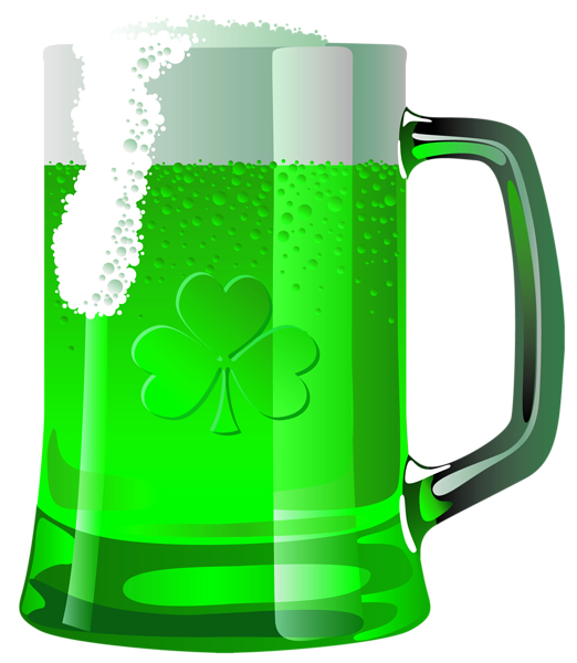This png image - Transparent Saint Patrick Green Beer PNG Picture, is available for free download