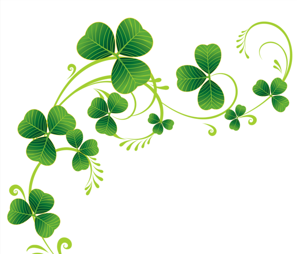 This png image - Transparent Shamrocks Decor PNG Clipart, is available for free download