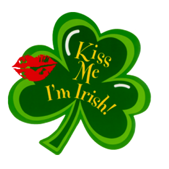 This png image - Transparent Small Shamrock Kiss me I am Irish PNG Picture, is available for free download