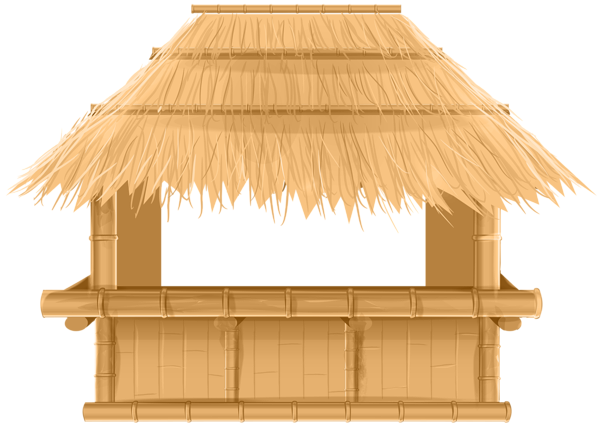 This png image - Bamboo Beach Tiki Bar PNG Clip Art Image, is available for free download