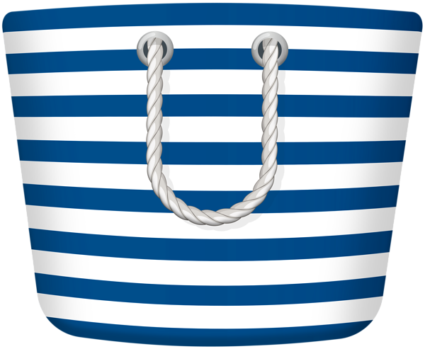 This png image - Beach Bag Blue PNG Clipart, is available for free download