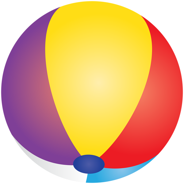 This png image - Beach Ball Transparent PNG Clip Art Image, is available for free download