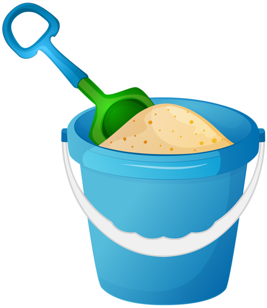 This png image - Beach Sand Pail with Shovel PNG Clipart, is available for free download