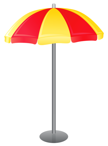 This png image - Beach Umbrella PNG Vector Clipart, is available for free download