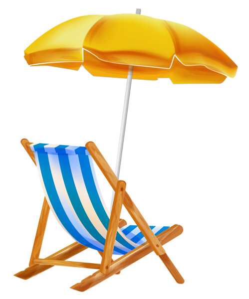 This png image - Beach Umbrella with Chair PNG Clipar, is available for free download