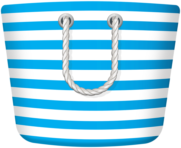 This png image - Blue Beach Bag PNG Clipart, is available for free download