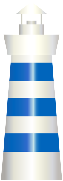 This png image - Blue Lighthouse PNG Clipart, is available for free download