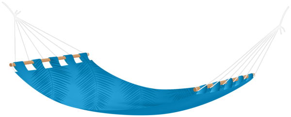 This png image - Blue Summer Hammock PNG Clipart, is available for free download