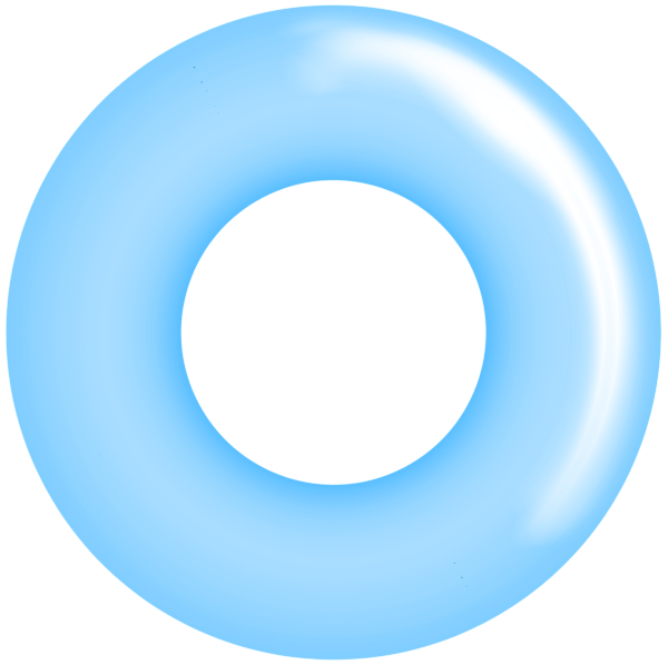 This png image - Blue Swimming Ring PNG Transparent Clipart, is available for free download