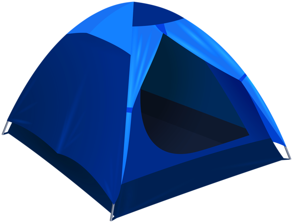 This png image - Blue Tent PNG Clipart, is available for free download