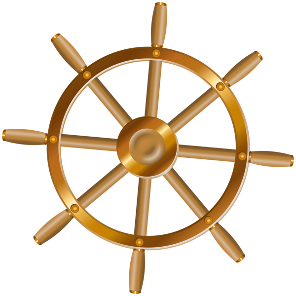 This png image - Boat Wheel Transparent Clip Art Image, is available for free download