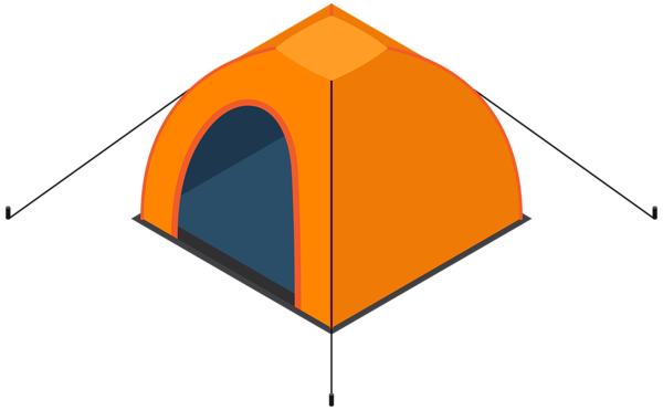 This png image - Camping Tent Transparent Clip Art Image, is available for free download