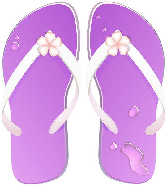 Flip Flops PNG Clipart Image | Gallery Yopriceville - High-Quality Free ...