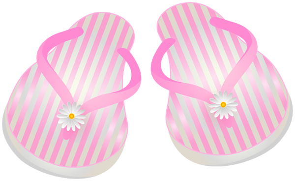 This png image - Flip Flops Pink Transparent Clipart, is available for free download