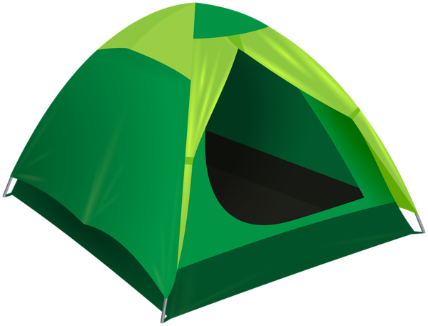 This png image - Green Tent PNG Clipart, is available for free download