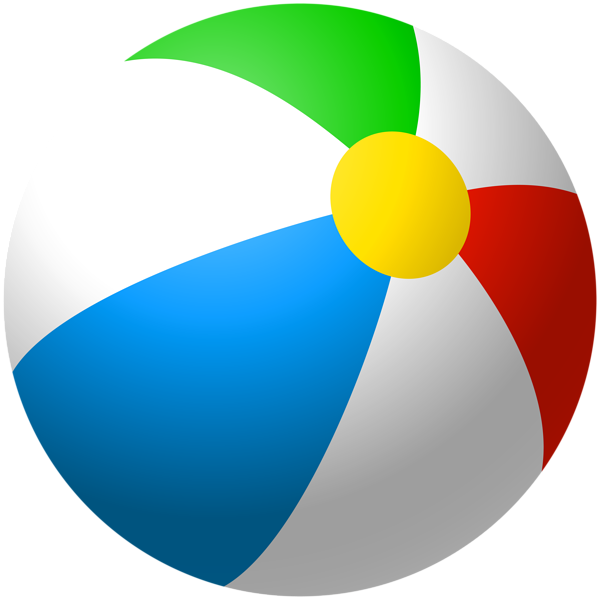 This png image - Inflatable Beach Ball PNG Clip Art Image, is available for free download
