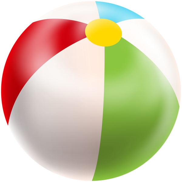 Inflatable Beach Ball PNG Clipart | Gallery Yopriceville - High-Quality ...