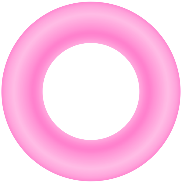 This png image - Inflatable Swimming Ring Pink PNG Clipart, is available for free download