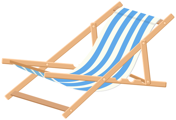 This png image - Lounge Chair Blue Beach PNG Clipart, is available for free download