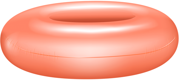 This png image - Orange Inflatable Swimming Ring PNG Clipart, is available for free download