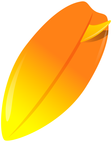 Orange Surfboard PNG Clip Art Image | Gallery Yopriceville - High ...