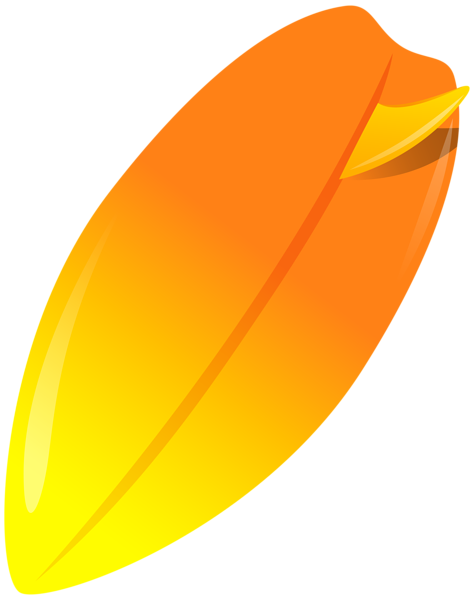 This png image - Orange Surfboard PNG Clip Art Image, is available for free download