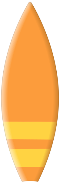 This png image - Orange Surfboard PNG Clipart, is available for free download