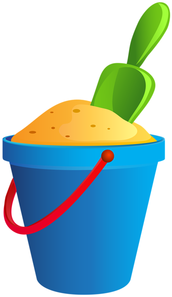 This png image - Pail and Sand Transparent Clip Art Image, is available for free download