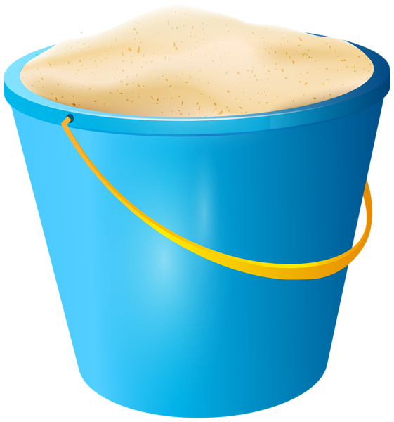 This png image - Pail with Sand PNG Clip Art Image, is available for free download