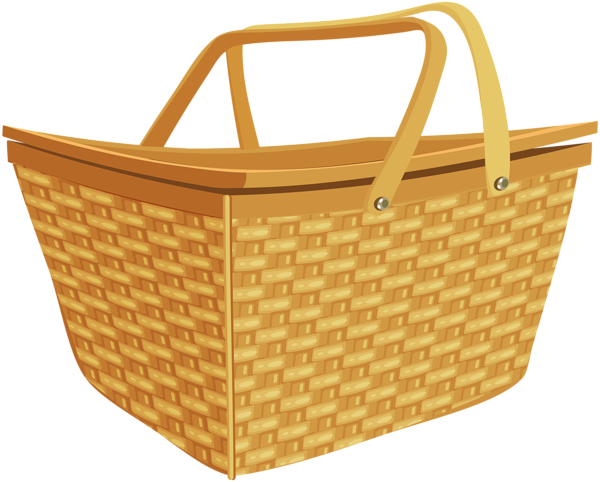 Picnic Basket PNG Clip Art Image | Gallery Yopriceville ...