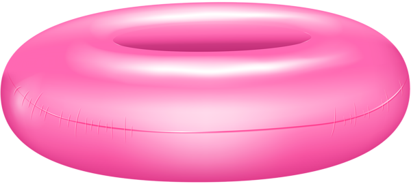 This png image - Pink Inflatable Swimming Ring PNG Clipart, is available for free download