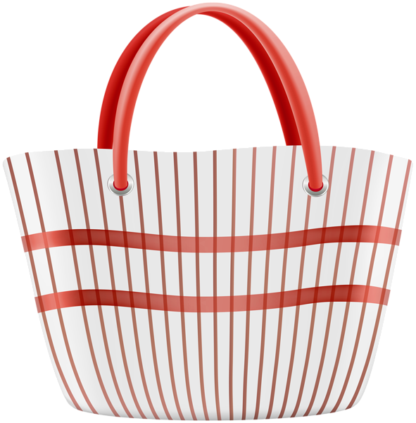 Red Beach Bag PNG Clipart | Gallery Yopriceville - High-Quality Free ...