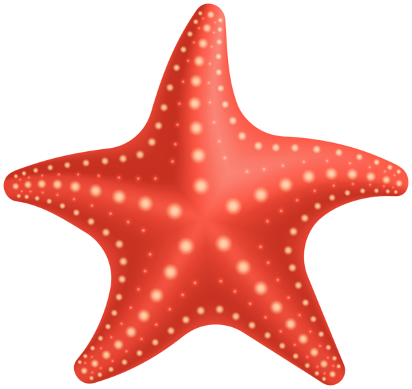 This png image - Red Starfish PNG Clipart, is available for free download