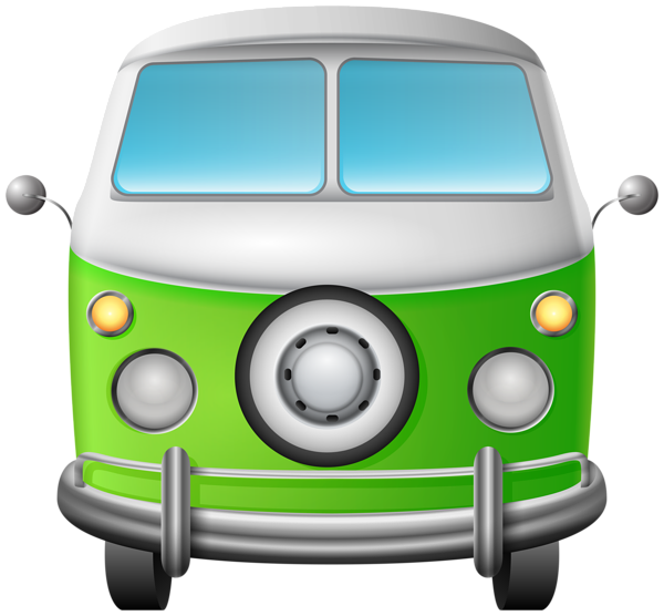 This png image - Retro Travel Van PNG Clipart, is available for free download