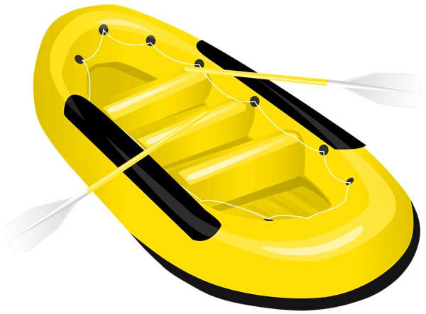 This png image - Rubber Boat Yellow PNG Transparent Clipart, is available for free download