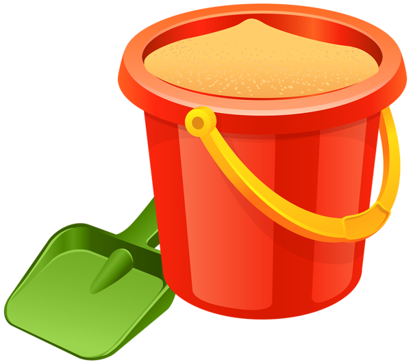 This png image - Sand Pail and Shovel Transparent PNG Clip Art, is available for free download