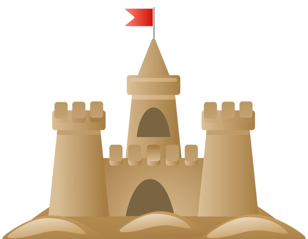 This png image - Sandcastle PNG Clip Art Transparent Image, is available for free download
