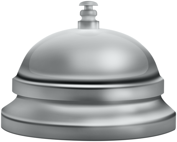 This png image - Silver Reception Bell PNG Clipart, is available for free download
