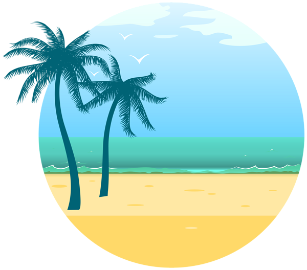 This png image - Summer Sea Decoration PNG Clipart Image, is available for free download
