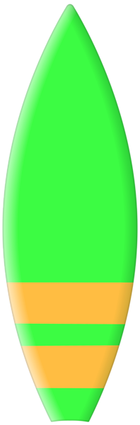 This png image - Surfboard Green PNG Clipart, is available for free download