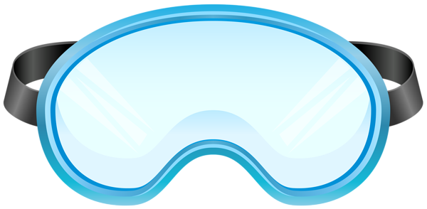 This png image - Swimming Goggles Blue PNG Clipart, is available for free download