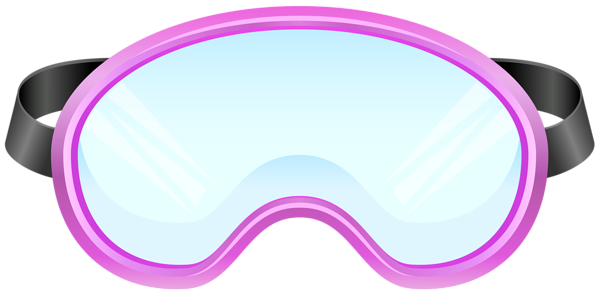 This png image - Swimming Goggles Pink PNG Clipart, is available for free download
