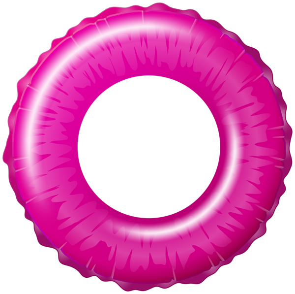 This png image - Swimming Ring Pink PNG Clipart, is available for free download