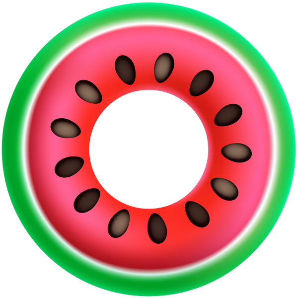 This png image - Swimming Ring Watermelon PNG Clipart, is available for free download