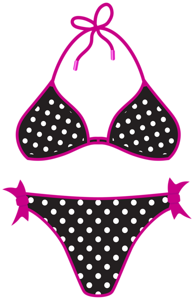 This png image - Swimsuit Bikini Black PNG Clipart, is available for free download