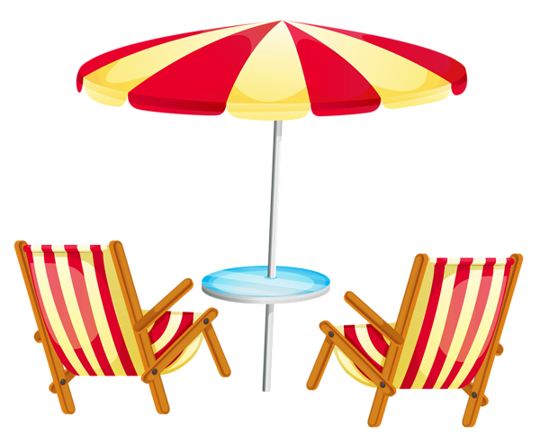 This png image - Transparent Beach Umbrella with Chairs PNG Clipart, is available for free download
