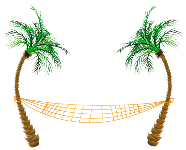 This png image - Transparent Palm Beach Hammock PNG Clipart, is available for free download